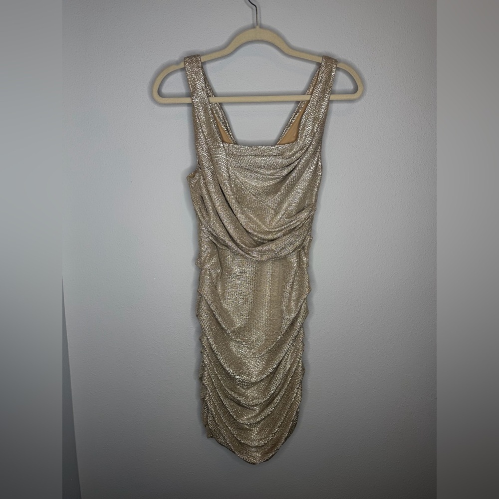 Express shimmery tank Bodycon dress size 6